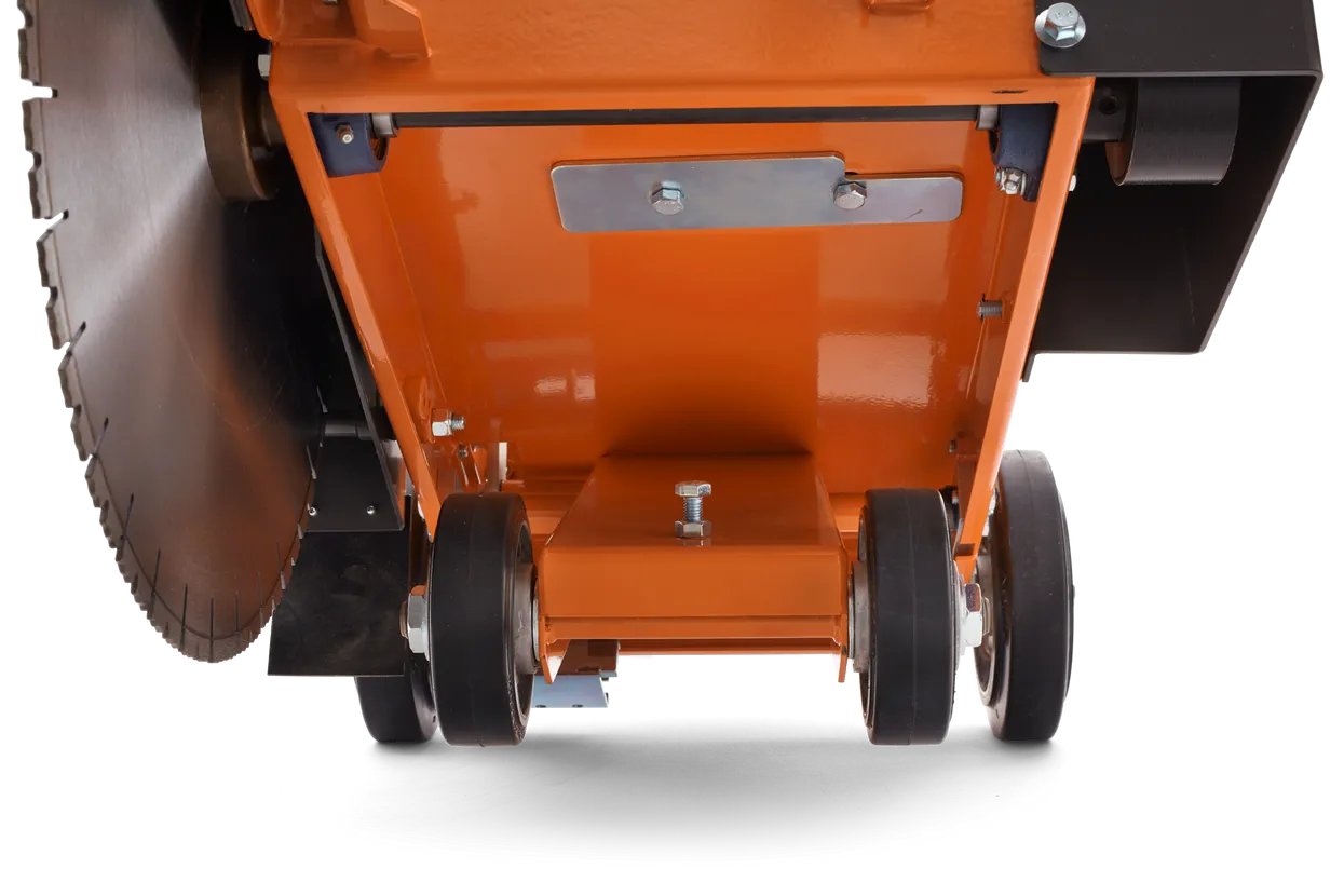 Road saw wheels