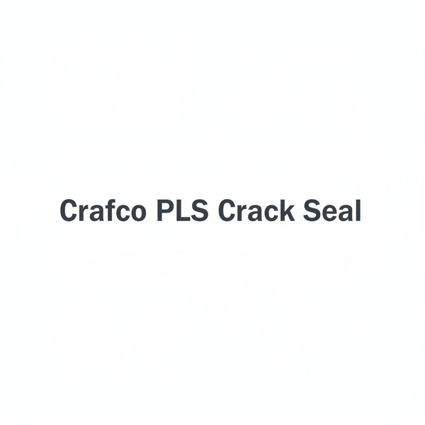 Text reading 'Crafco PLS Crack Seal' centered on a plain white background.