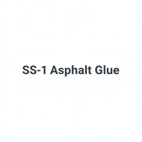Text reading 'SS-1 Asphalt Glue' centered on a plain white background.